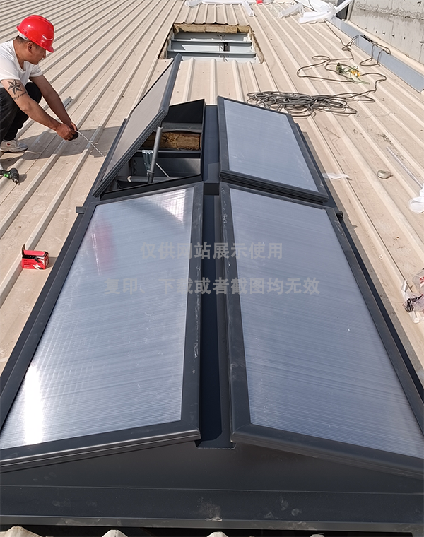 兰州王老吉生产车间千阳排烟天窗