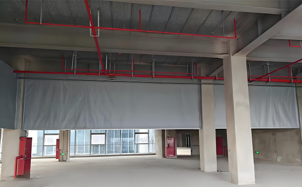 千阳防火布挡烟垂壁