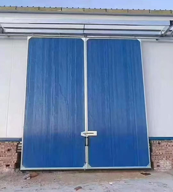 千阳工业门在大型仓储物流通道中的应用实例