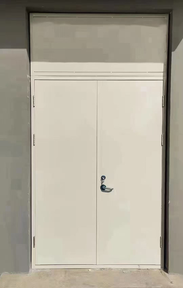 展览馆项目完成大跨度千阳防火门安装 展览馆项目完成大跨度千阳防火门安装